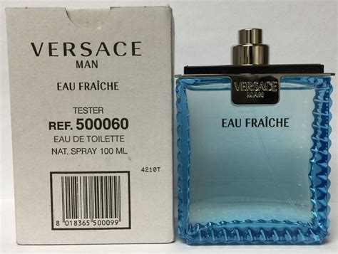 versace eau fraiche man tester|versace crystal noir perfume tester.